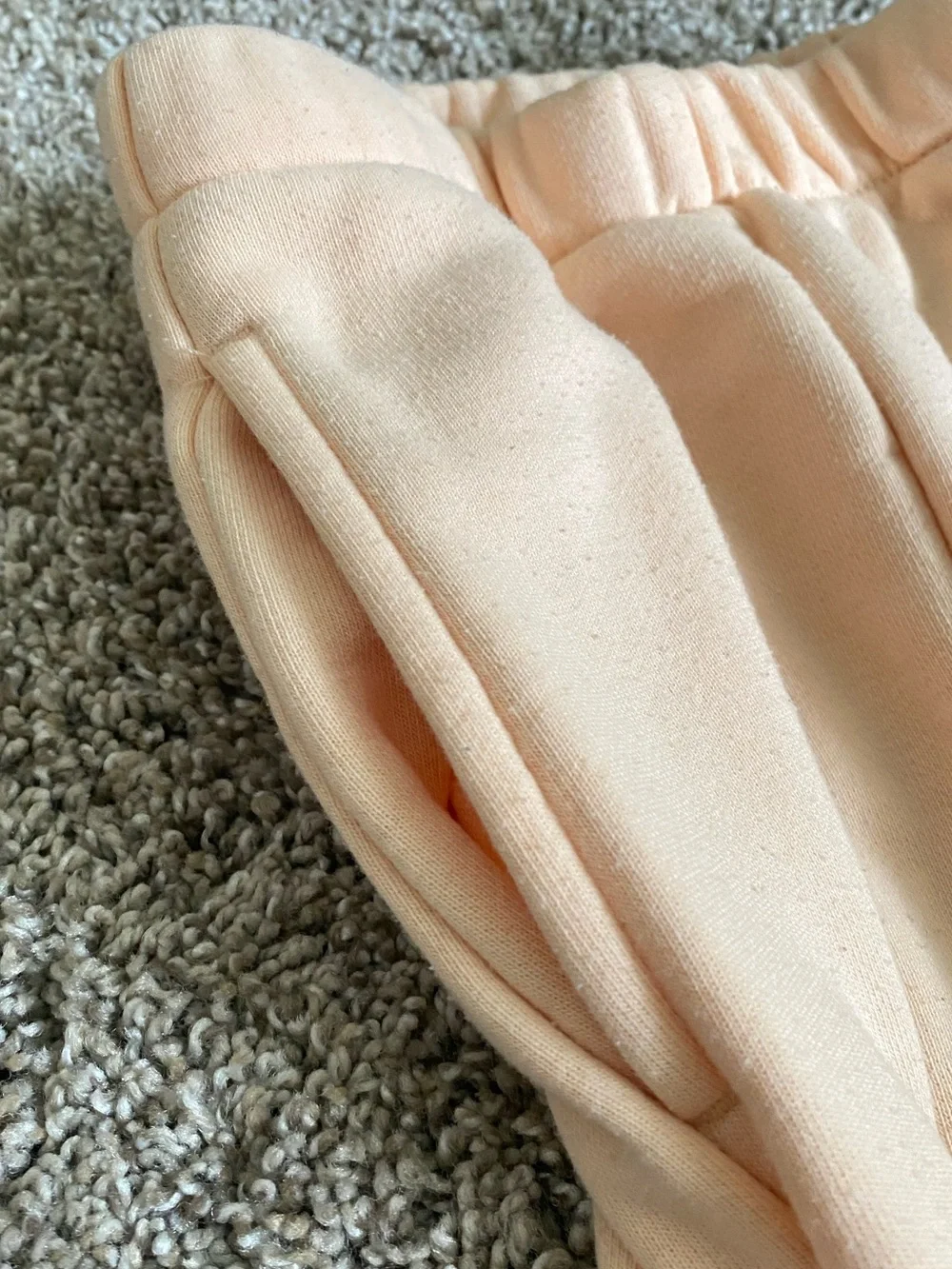 SOFIA GRAINGE Peach Scalloped Sweatshirt Set